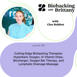 Cutting-Edge Biohacking Therapies: Hyperbaric Oxygen, IV Vitamin Drips, Biocharger, Oxygen Bar Therapy, and Lymphatic Drainage Massage with Cloe Bohbot