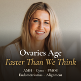 Ovaries Age Faster Than We Think: AMH Truths, Cysts, PMOS, Endometriomas, POI + The Sacral Chakra Nobody Told You About