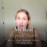 My Personal Peptide Stack and Why I'm Taking a Break: BPC-157, TB-500, Microdosing Retatrutide, AOD-9604, GHK-Cu, NAD, Selank and Semax