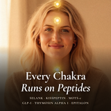 Peptides and Chakras for Women: HPA Dysregulation, PMOS, Insulin Resistance, Hashimoto's, Hot Flashes and Sleep, Mapped to All 8 Energy Centers | Her Stack Series