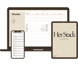 Her Stack Planner: 90-Day Peptide Tracking Journal for Women