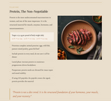 Ebb and Flow: Digital Cycle Syncing + Peptide Guide