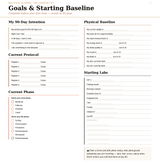 Her Stack Planner: 90-Day Peptide Tracking Journal for Women