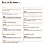 Her Stack Planner: 90-Day Peptide Tracking Journal for Women