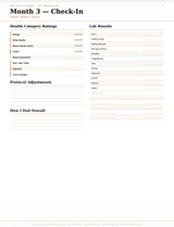 Her Stack Planner: 90-Day Peptide Tracking Journal for Women