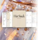 Her Stack Planner: 90-Day Peptide Tracking Journal for Women